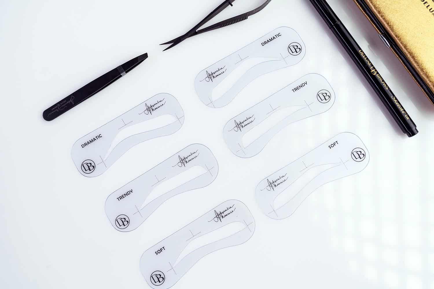 Eyebrow Stencils Kit