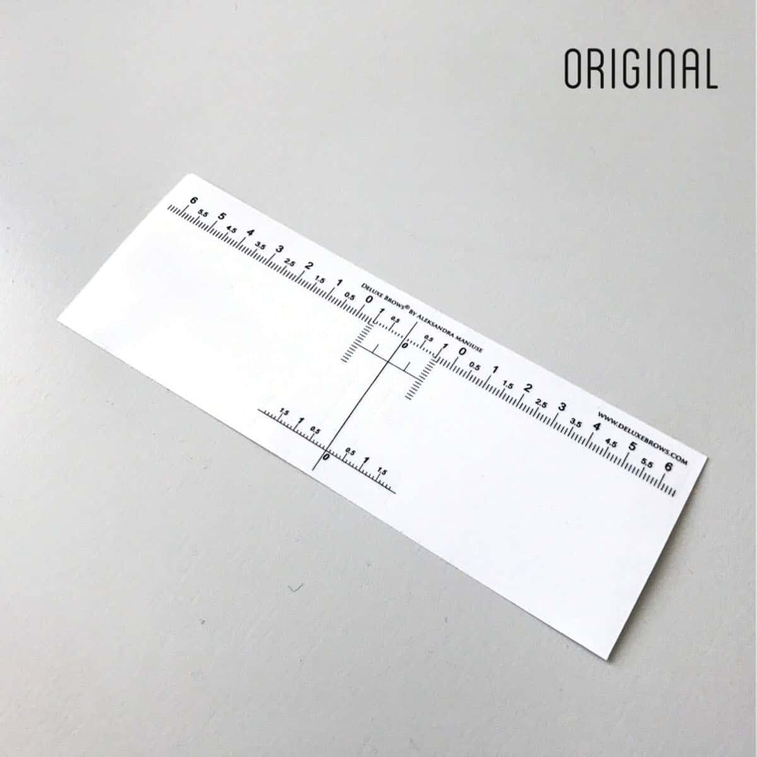 Deluxe Brows® Brow Mapping Sticky Symmetry Ruler